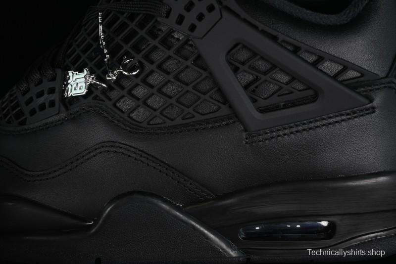 Nike Air Jordan 4 Retro Basketball Shoes with Mesh Design - FV7251-001