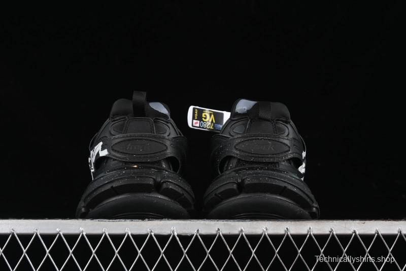 Balenciaga Track Sneaker with Transparent Heel Strap - WTRHW1090