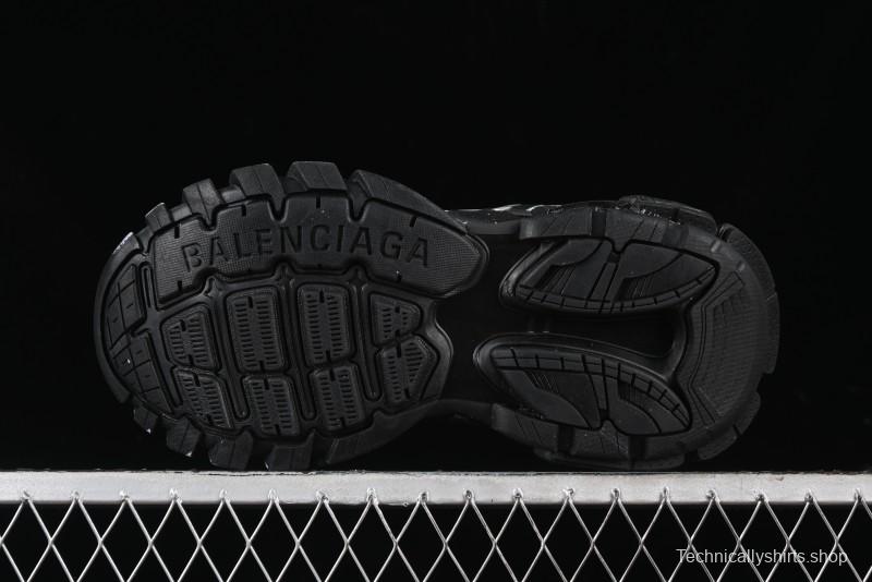 Balenciaga Track Sneaker with Transparent Heel Strap - WTRHW1090