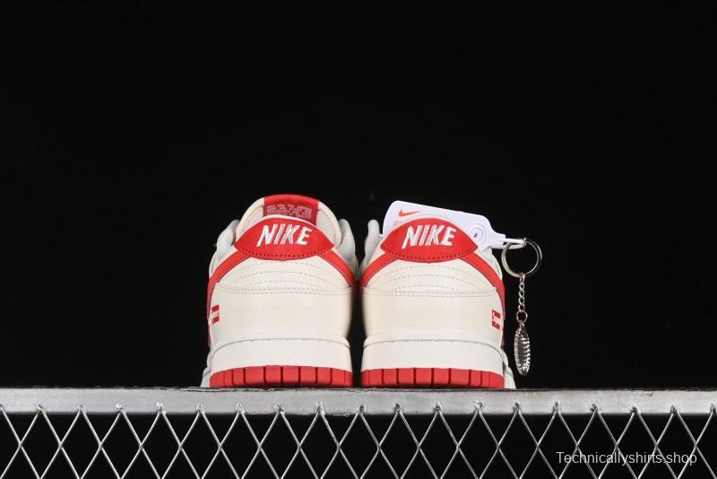 Nike SB Dunk Low Supreme Collaboration Anniversary Customized Low-Top Casual Sneakers - KK1688-031
