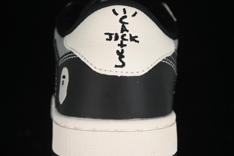 Nike Travis Scott x Fragment Design x Air Jordan 1 Low OG SP AJ1 Bape Collaboration - BB6511-626