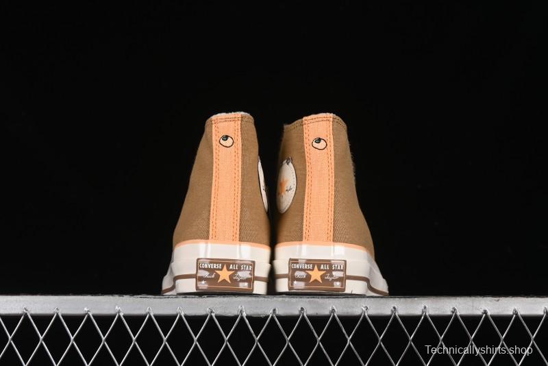 Converse Zoo Happy Pets Series High-Top Plush Lined Casual Sneakers for Autumn Winter - A12766C