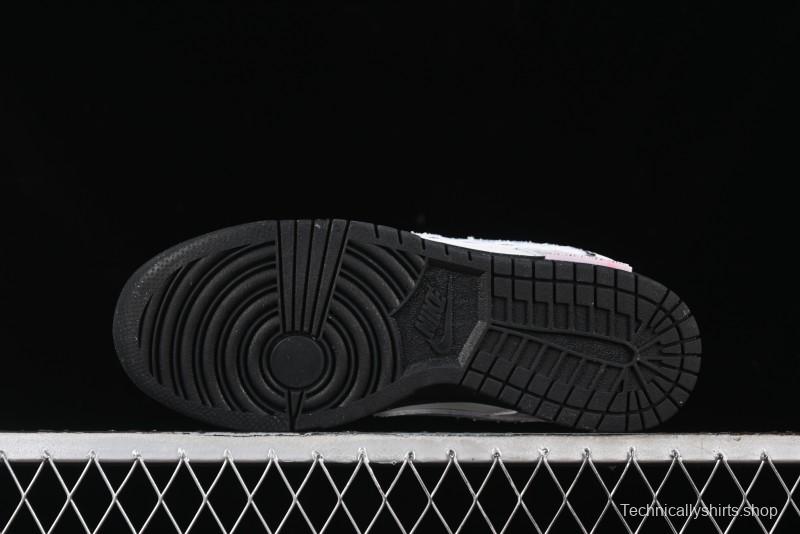 Nike Dunk Low Panda Prank Qixi Special Edition Low-Top Casual Sneakers - DD1391-100