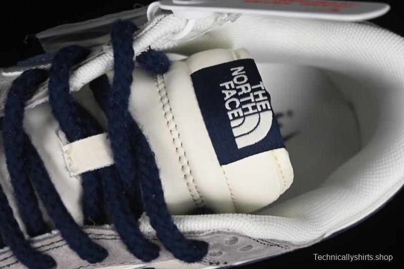 Nike SB Dunk Low The North Face Collaboration - Grey Pig Eight Blue Hook Anniversary High-End Custom Low-Top Casual Skate Shoes - SJ1089-010