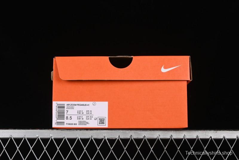 Nike Air Zoom Pegasus 41 Breathable Lightweight Running Shoes with Cushioning - FV9528-800