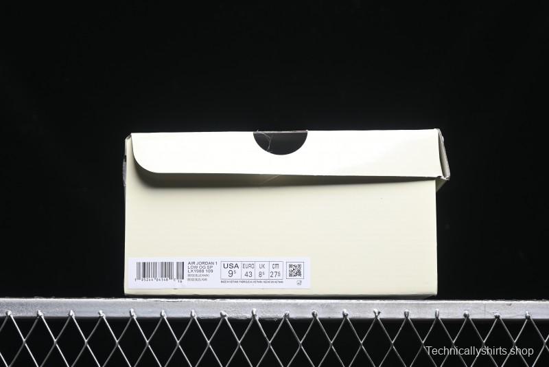 Nike Travis Scott x Fragment Design x Air Jordan 1 Low OG SP LX1988-109