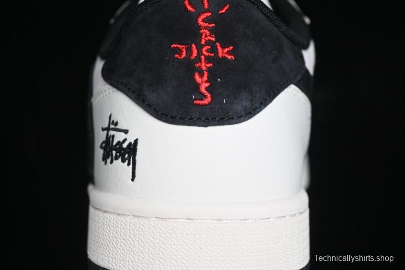 Nike Travis Scott x Fragment Design x Air Jordan 1 Low OG SP Casual Sneakers - XZ6868-002