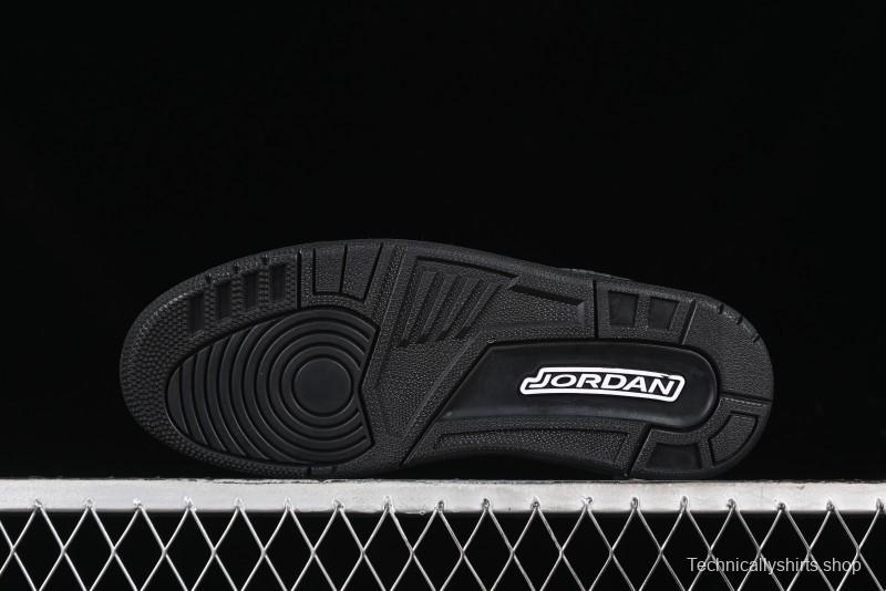 Nike Air Jordan 3 Retro Basketball Shoes in Midnight Black - CT8532-001