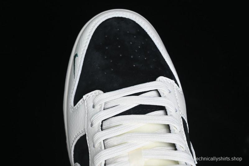 Nike SB Dunk Low Stussy Collaboration - Double Shadow White Hook Anniversary High-End Custom Low-Top Casual Skate Shoes - SF1029-406