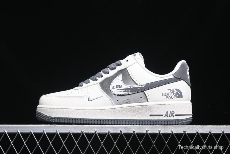 Nike Air Force 1 '07 Low The North Face x COMME des GARÇONS Light Grey Casual Sneakers - DM6688-002