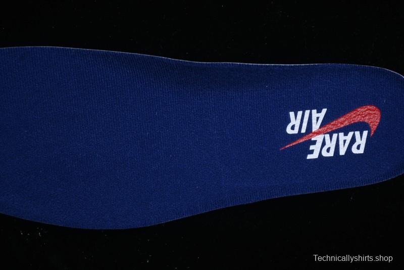 Nike Air Jordan 4 Retro Basketball Shoes with Black-Grey-Blue Color Blocking - FV5029-003