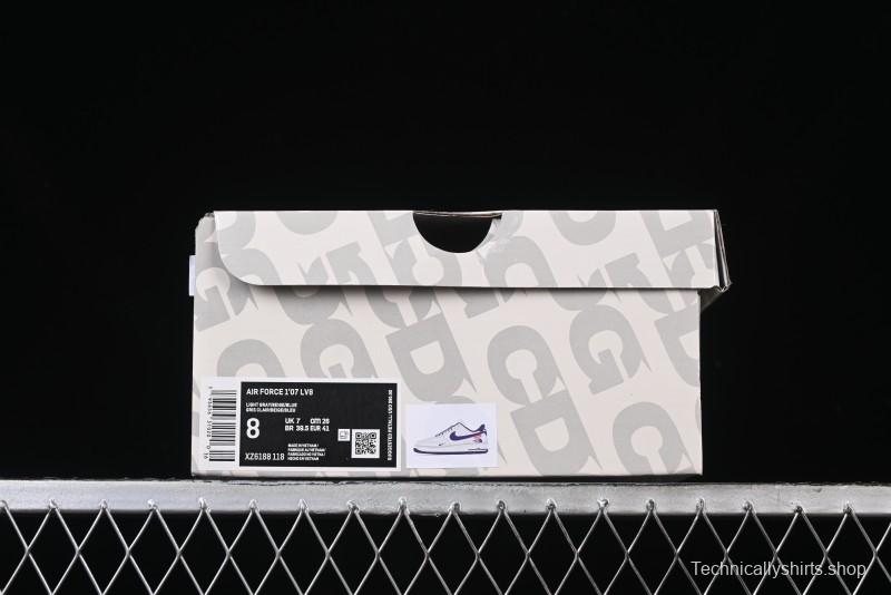 Nike Air Force 1 '07 Low Supreme The North Face Collaboration - Pig Eight Navy Blue Casual Sneakers - XZ6188-118