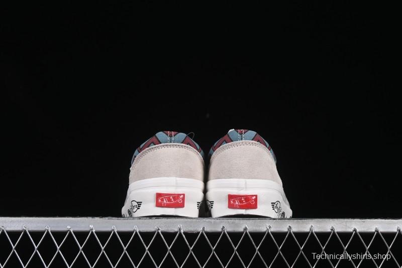 Vans Parra x Otw By Vans Low-Top Casual Skate Shoes with Surrealist Pop Art Design - VN0A3WKT4QA