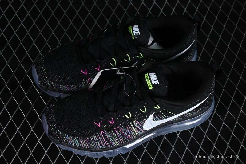 Nike Air Max Flyknit 2014 Running Shoes with Full-Length Air Cushion - 620469-015