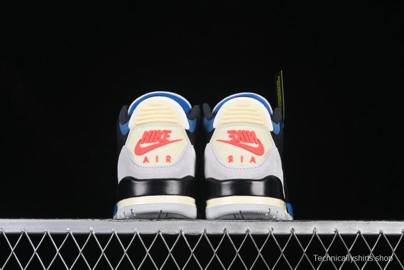 Nike Air Jordan 3 OG "Rare Air" Retro Basketball Shoes with Reverse Swoosh Design - IB8967-004