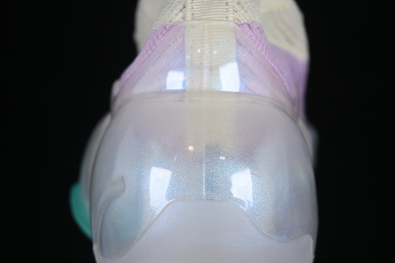 Grounds Big Bubble High Platform Sneakers in Cream Lilac - AJE5