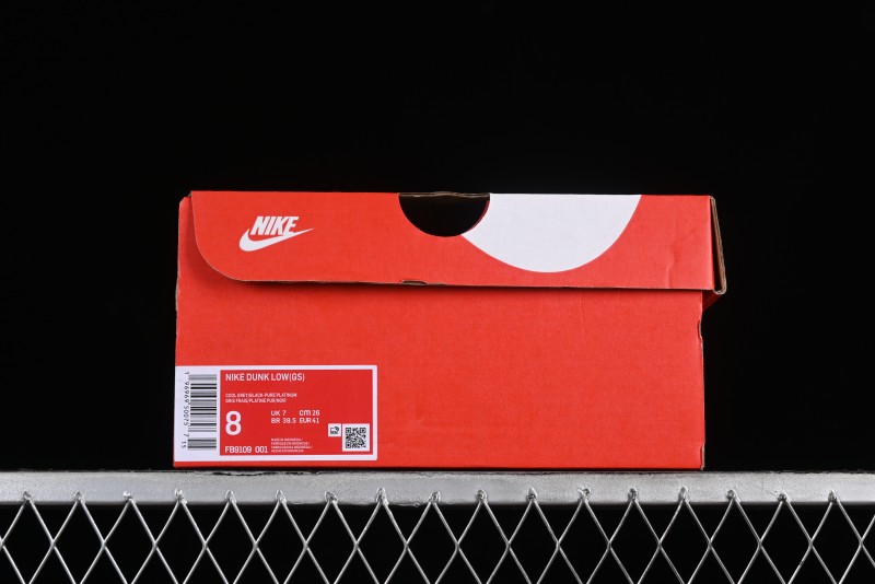 Nike Dunk Low SB Skateboarding Shoes in White Blue Grey - FB9109-001