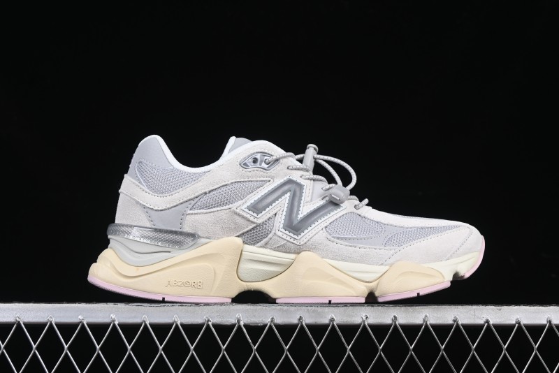 New Balance 9060 Retro Casual Running Shoes with ABZORB Cushioning Technology - U9060GM