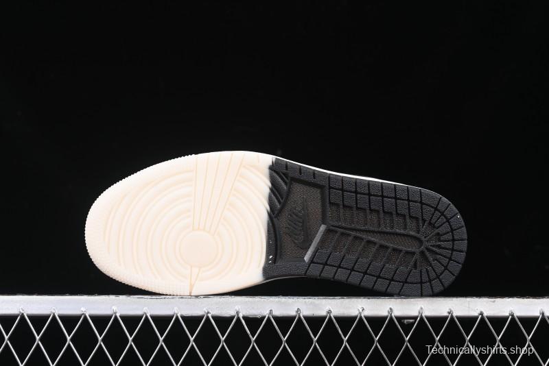 Nike Travis Scott x Fragment Design x Air Jordan 1 Low OG SP AJ1 Collaboration Sneakers - SJ2086-138