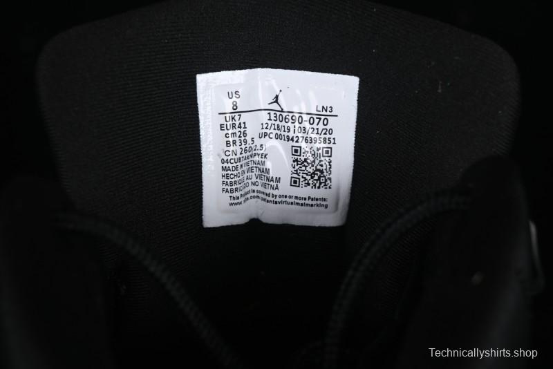 Nike Air Jordan 12 Retro Basketball Shoes in Black and Yellow - 130690-070