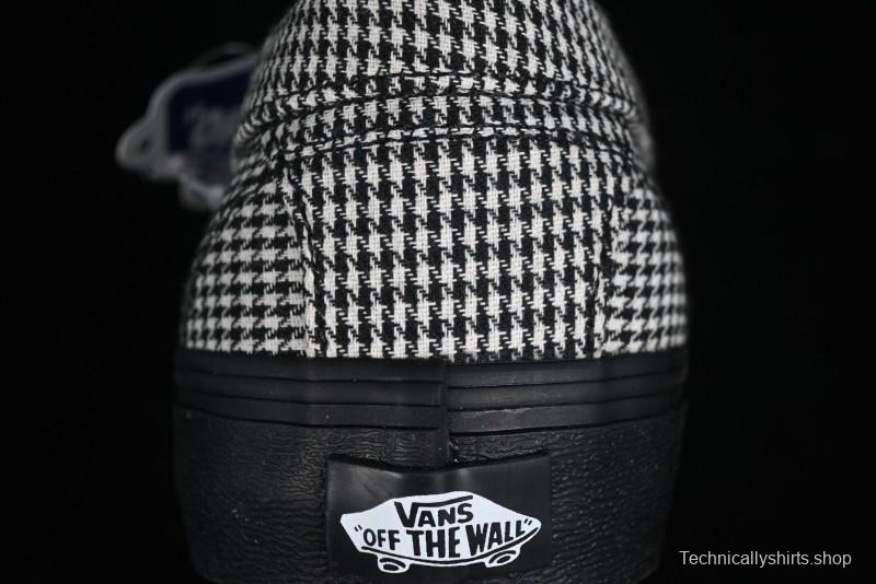 Vans Demons Style 53 Black White Retro Houndstooth Loafers - VN000CQPYER