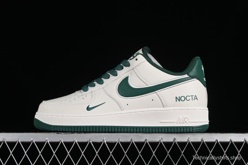 Nike Nocta x Nike Air Force 1 '07 Low Casual Sneakers with Reflective 3M Details and Full-Length Air Cushion - NO0224-025