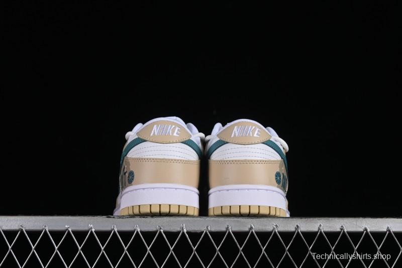 Nike Dunk Low SB Casual Sneakers with Mojito-Inspired Design - DV0833-100