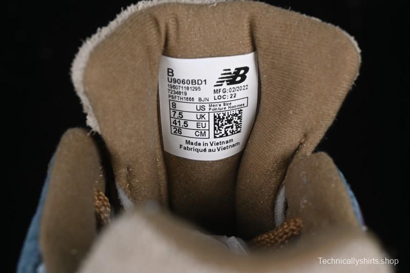 New Balance 9060 Retro Casual Running Sneakers with ABZORB Cushioning Technology - U9060BD1