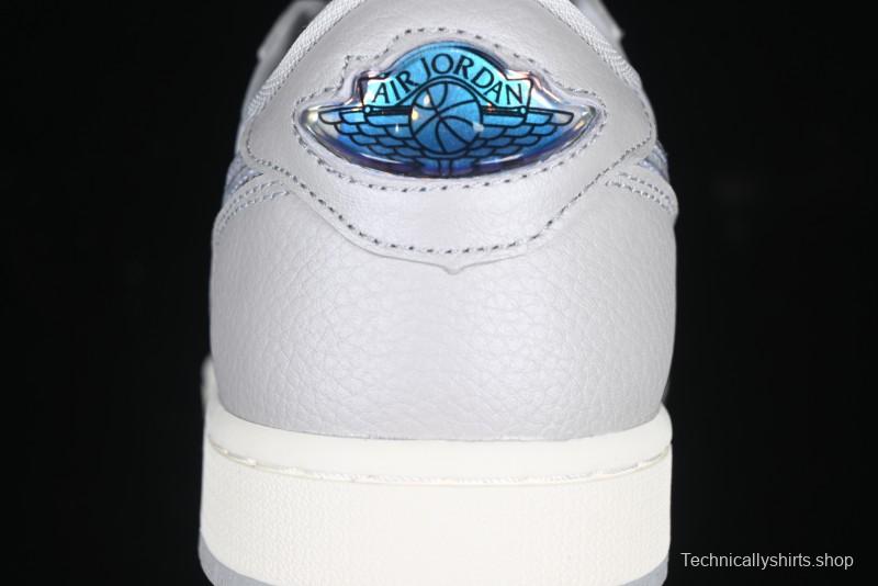 Nike Air Jordan 1 Low OG CNY AJ1 Snake Year Limited Silver Snake Low-Top Retro Basketball Shoes - HF3144-100