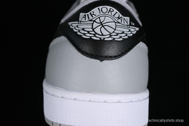Nike Air Jordan 1 Low AJ1 Grey Black Low Top Casual Sneakers - CZ0790-110