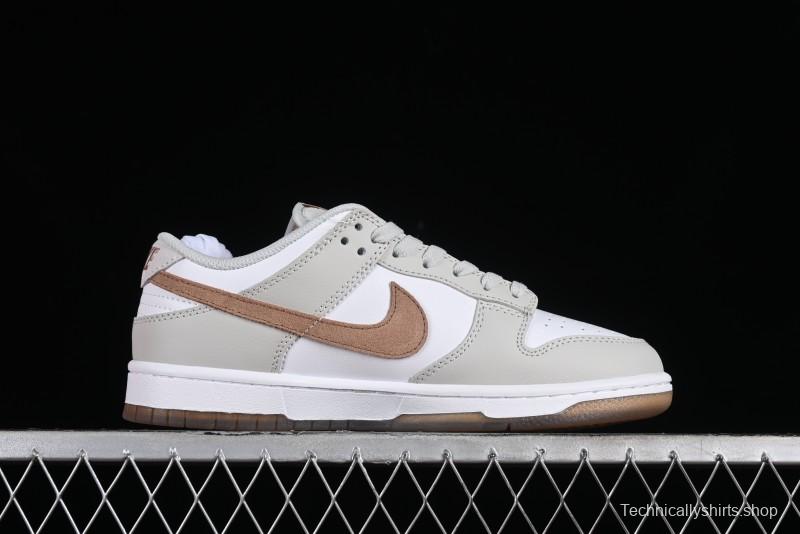 Nike Dunk Low SB Casual Sneakers in Phantom/Khaki Colorway - FJ4188-001