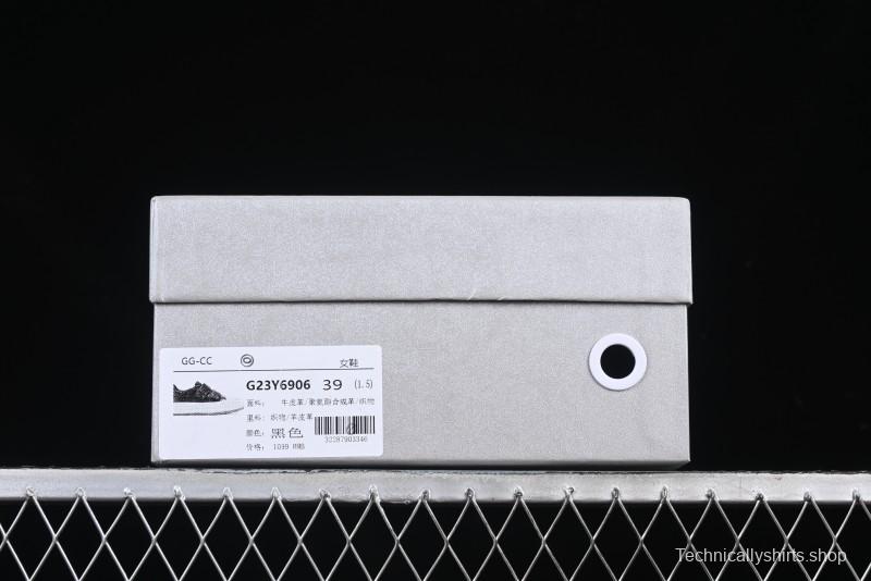 GG-CC Star Same Style Platform Sneakers with Hook and Loop Closure - G23Y6906