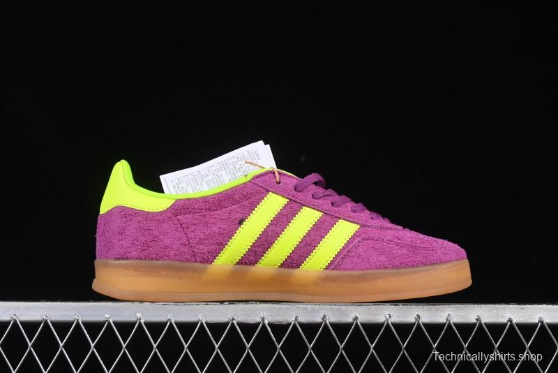 Adidas Originals Gazelle Indoor HQ8715 Retro Casual Anti-Slip Wear-Resistant Low-Top Sneakers