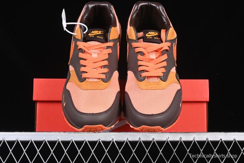 Nike Air Max 1 Retro Running Shoes with Half-Sole Air Cushion - HF7346-200