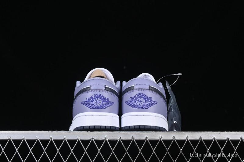 Nike Air Jordan 1 Low AJ1 Haze Purple Casual Sneakers - 553558-145