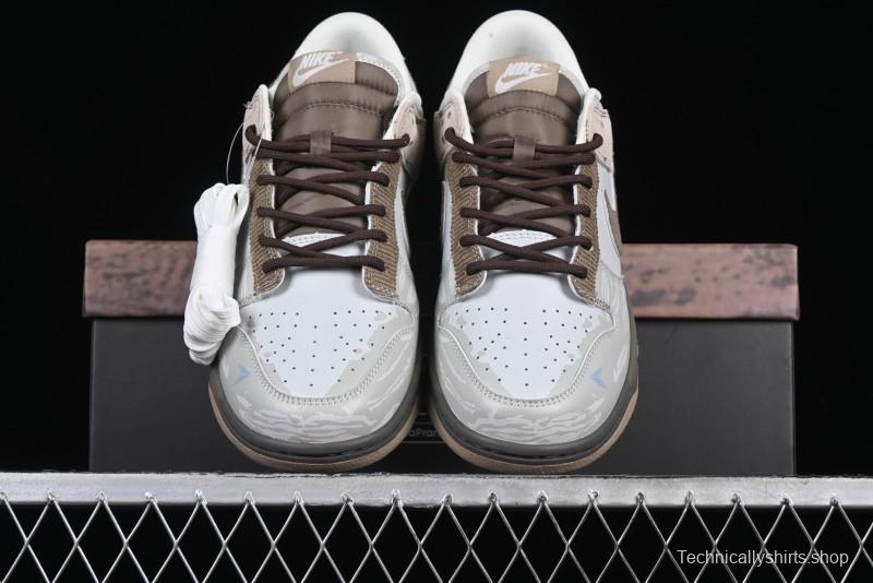 Nike Dunk Low Panda Prank Pioneer Project Jupiter Black Grey Low Top Casual Sneakers - HQ1175-240