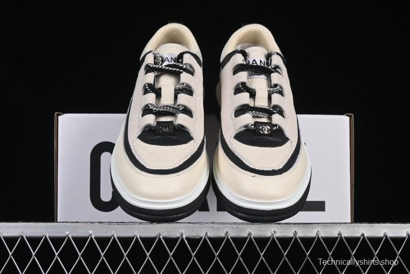 Chanel 25C Tie Flat Life Leisure Shoes - G46258