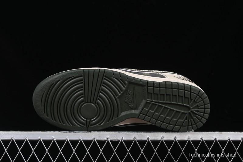 Nike SB Dunk Low The North Face x CDG Anniversary High-End Custom Low-Top Casual Sneakers - DM6868-015