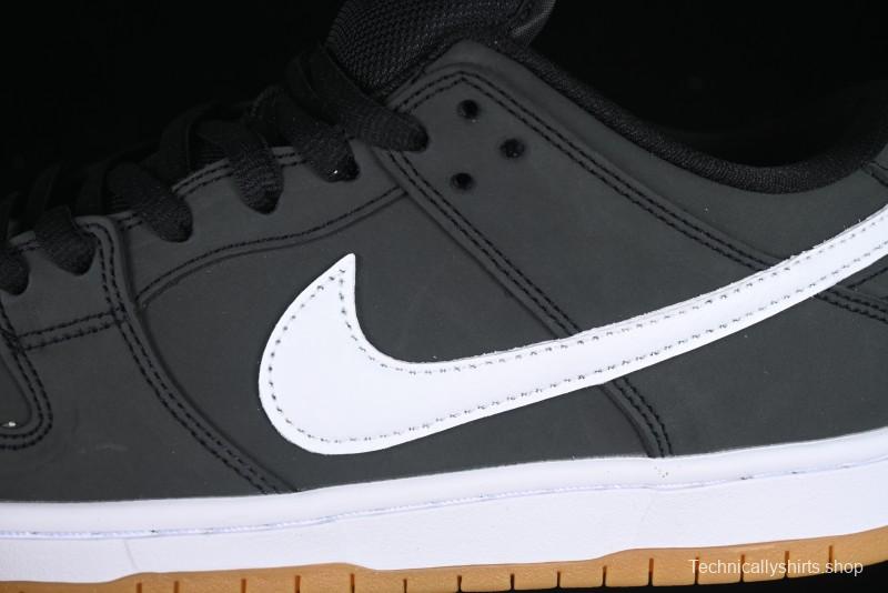 Nike SB Dunk Low Suede Black Skateboarding Shoes - CD2563-006