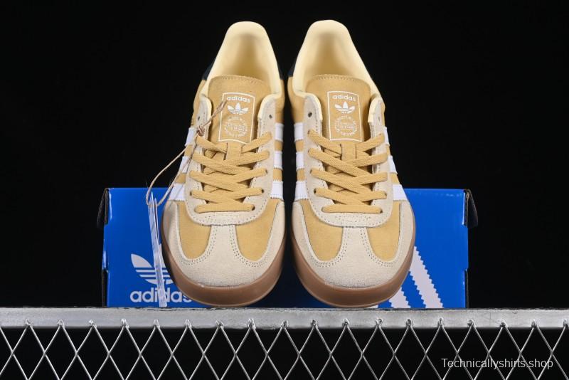 Adidas Originals Gazelle Indoor JI3523 Retro Casual Slip-Resistant Wear-Resistant Low-Top Sneakers - JI3523