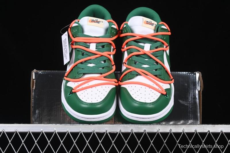 Off-White x Futura x Nike Dunk Low OW Collaboration Sneakers - CT0856-100