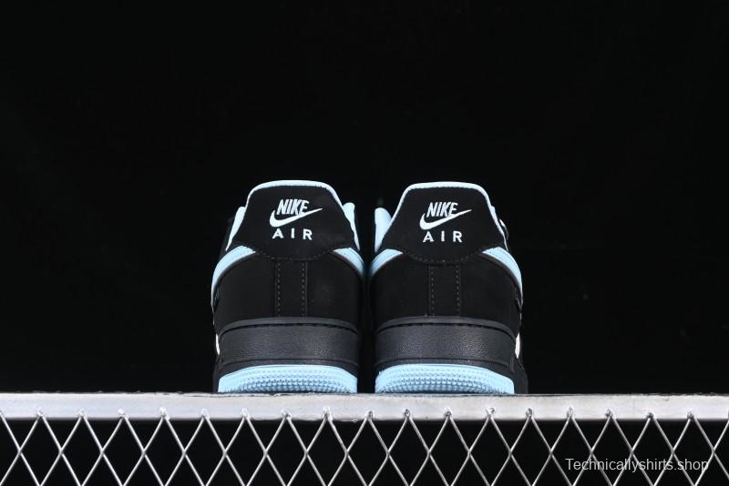 Nike Air Force 1 '07 Low Supreme Collaboration Tiffany Blue Low-Top Casual Sneakers - DF0188-025