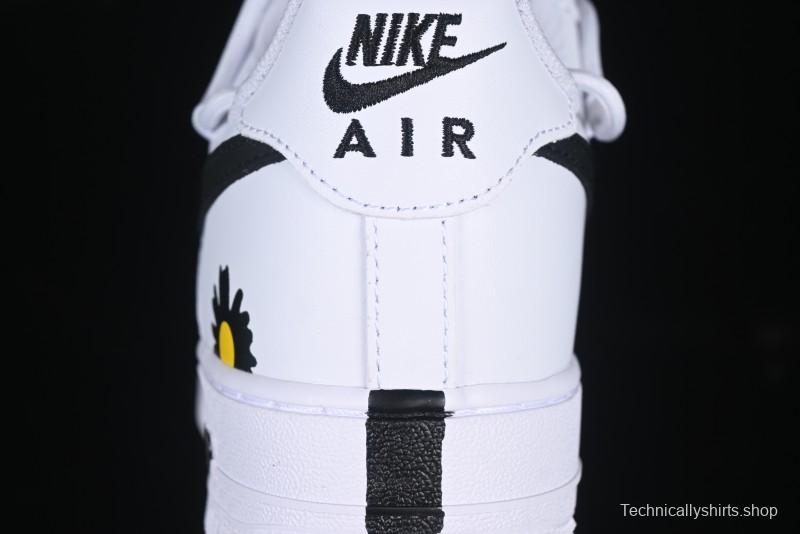 Nike Air Force 1'07 Low Custom 2D Daisy Graffiti Hand-Painted Casual Sneakers - CK0316-060