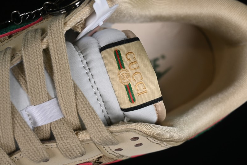 Nike SB Dunk Low Gucci Collaboration - Anniversary High-End Customized Low-Top Casual Sneakers - DQ1098-357