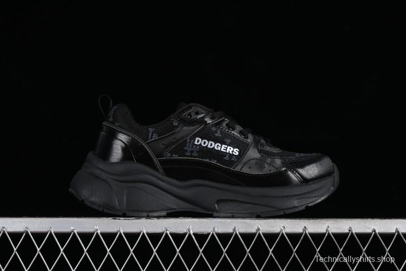 New York Yankees NY MLB Fast Ball Classic Monogram 24SS Retro Casual Running Shoes - 3ARNFSB4N07BKS