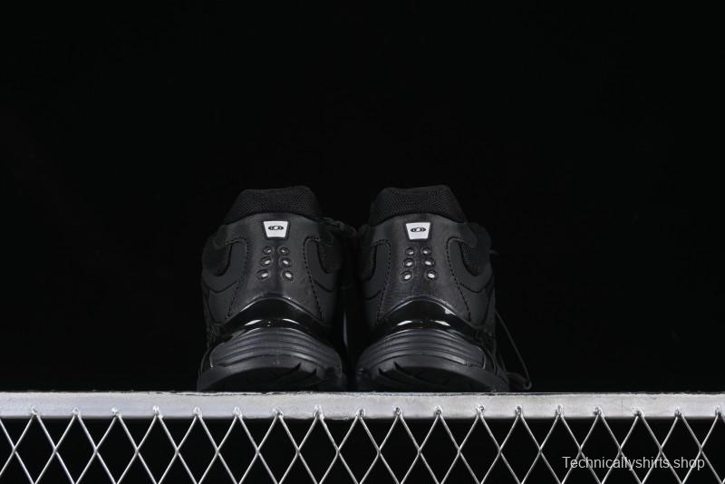 Salomon XT-Wings 2 All-Black Trail Running Sneakers - Sleek Performance and Style