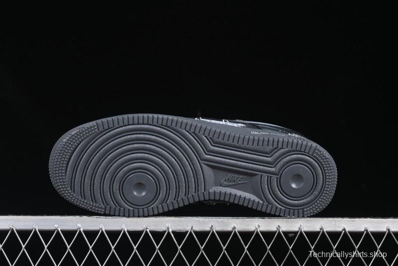 Nike Air Force 1'07 Low Gradient Skeleton Casual Sneakers - YD2425-110