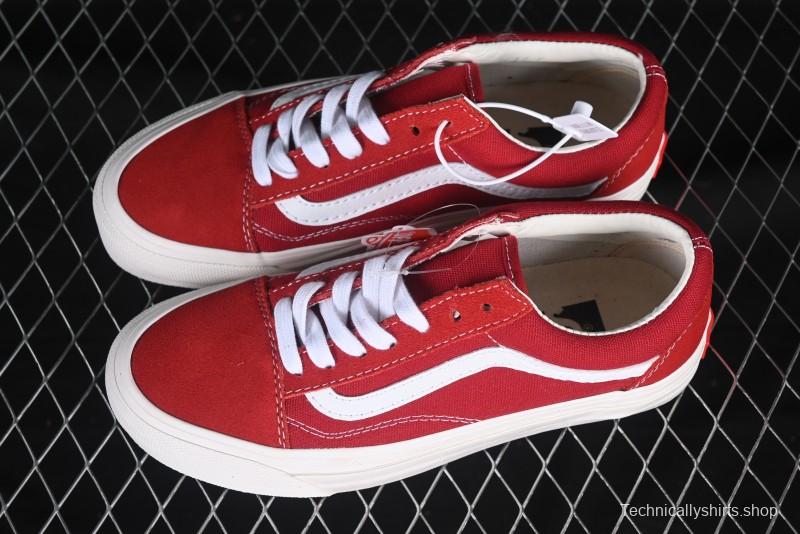 Vans Premium Old Skool 36 Retro Skate Shoes with Full-Grain Leather and Cushioned Insole - VN000D569IJ