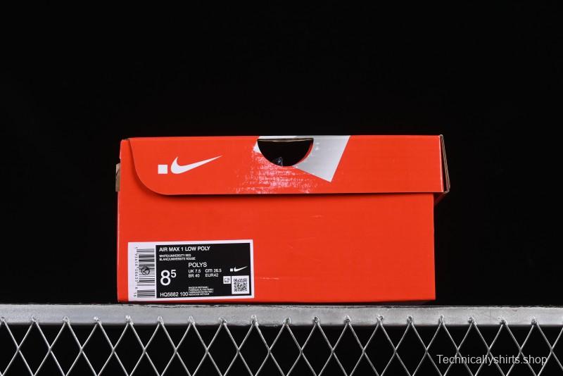 Nike Air Max 1 Retro Running Shoes with Half-Sole Air Cushion - HQ5882-100