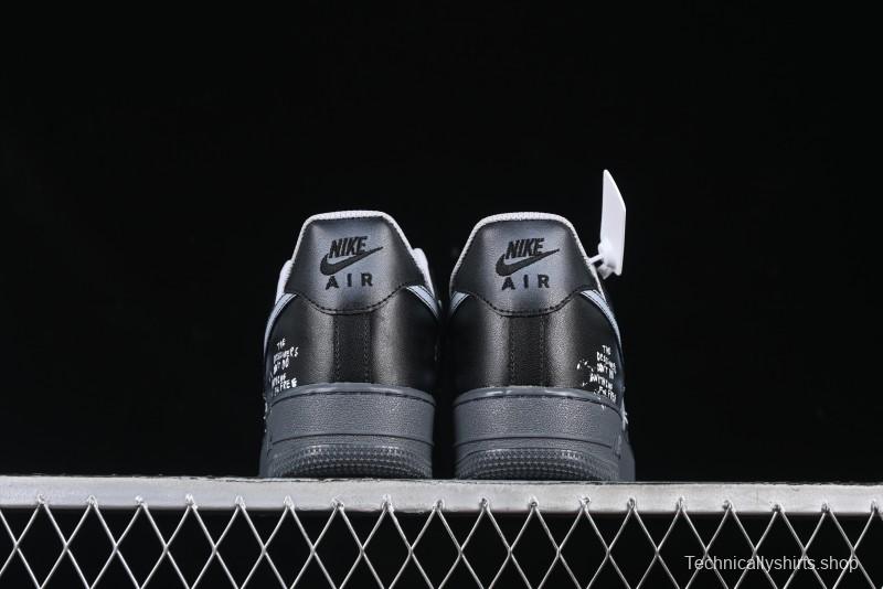 Nike Air Force 1'07 Low Gradient Skeleton Casual Sneakers - YD2425-110